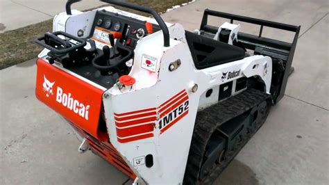 bobcat mt52 mini track loader specs|bobcat mt52 attachments.